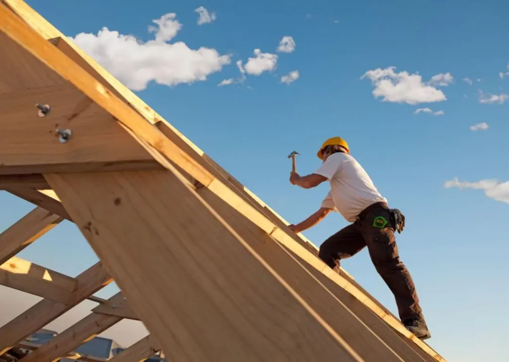 Man Building Home - HBI Construction